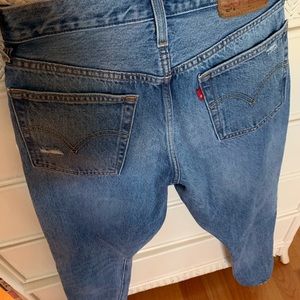 Levi’s high waisted jeans